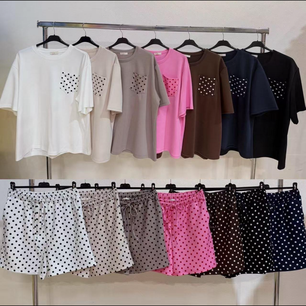 ROSIE- One Size 14-22 Polka Dot Co-Ord