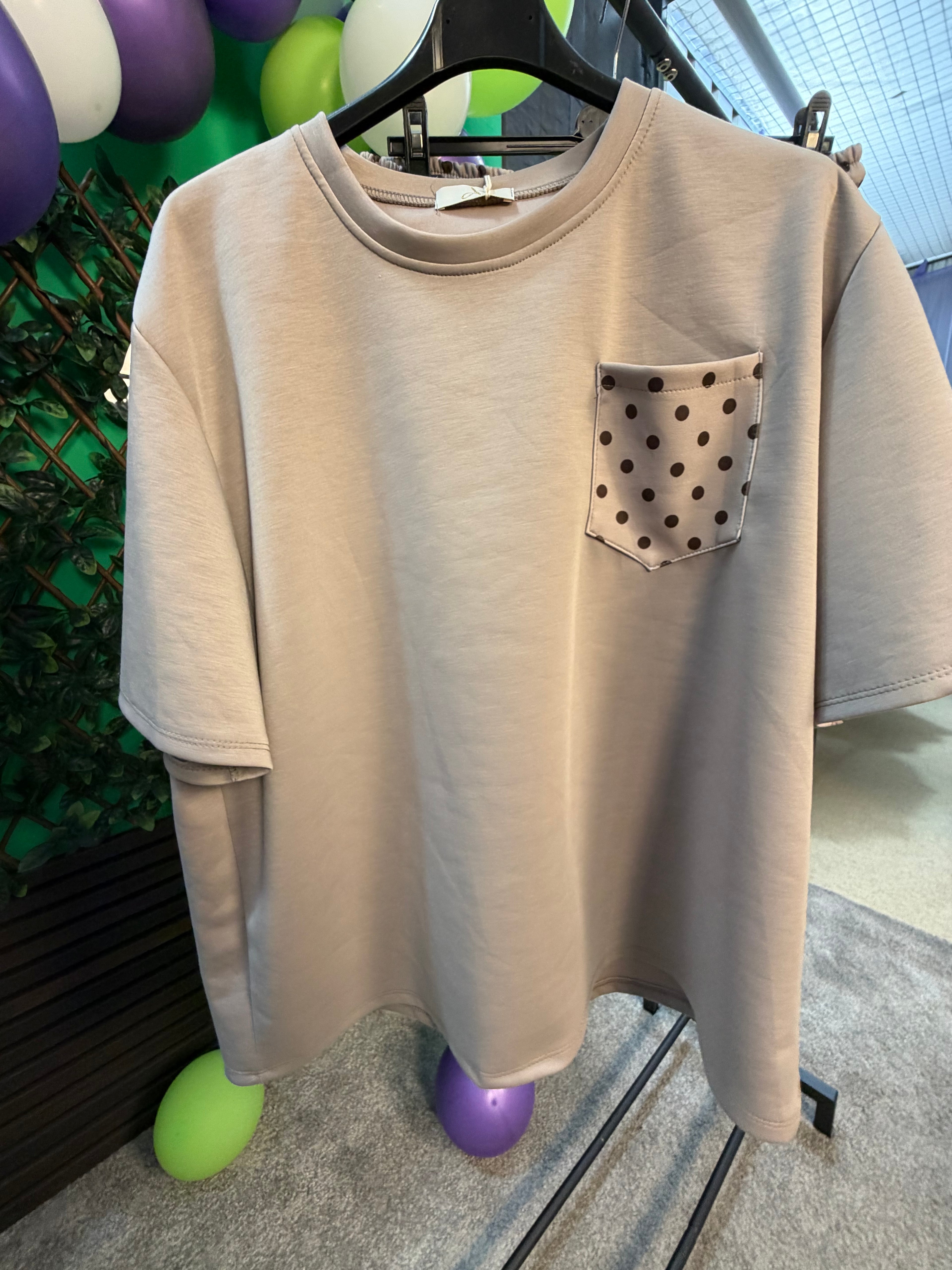 ROSIE- One Size 14-22 Polka Dot Co-Ord