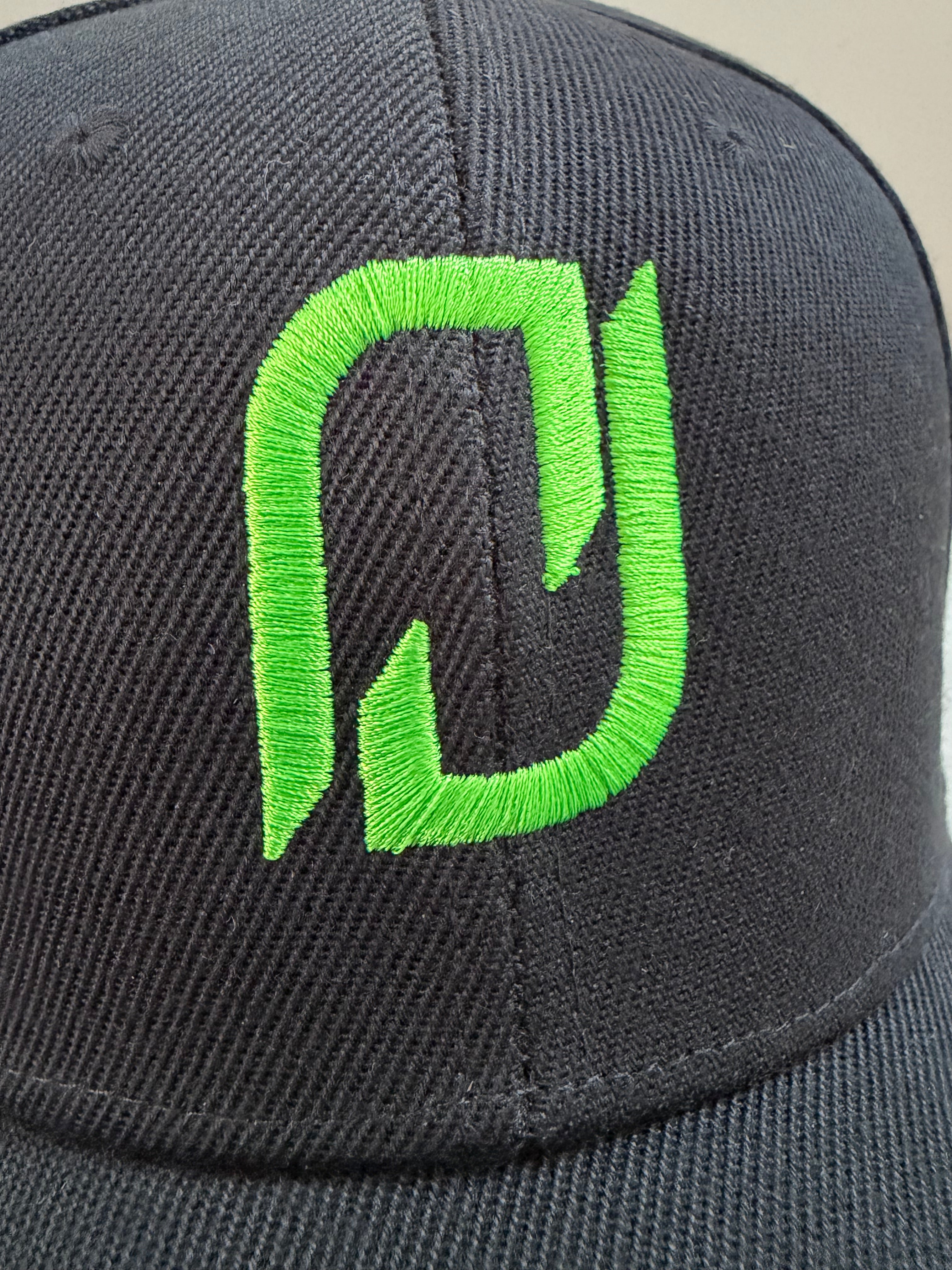 AJ, New Logo, Embroidered Cap.