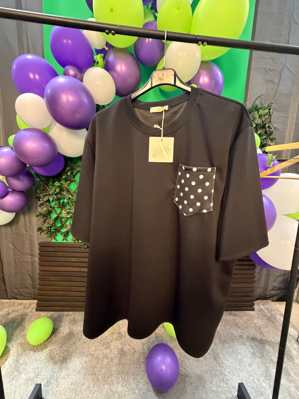 ROSIE- One Size 14-22 Polka Dot Co-Ord