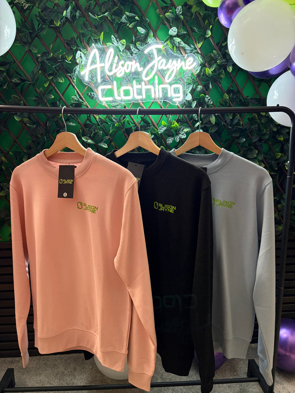 AJ Fleece Lined Sweatshirt.(Joggers Also Available)