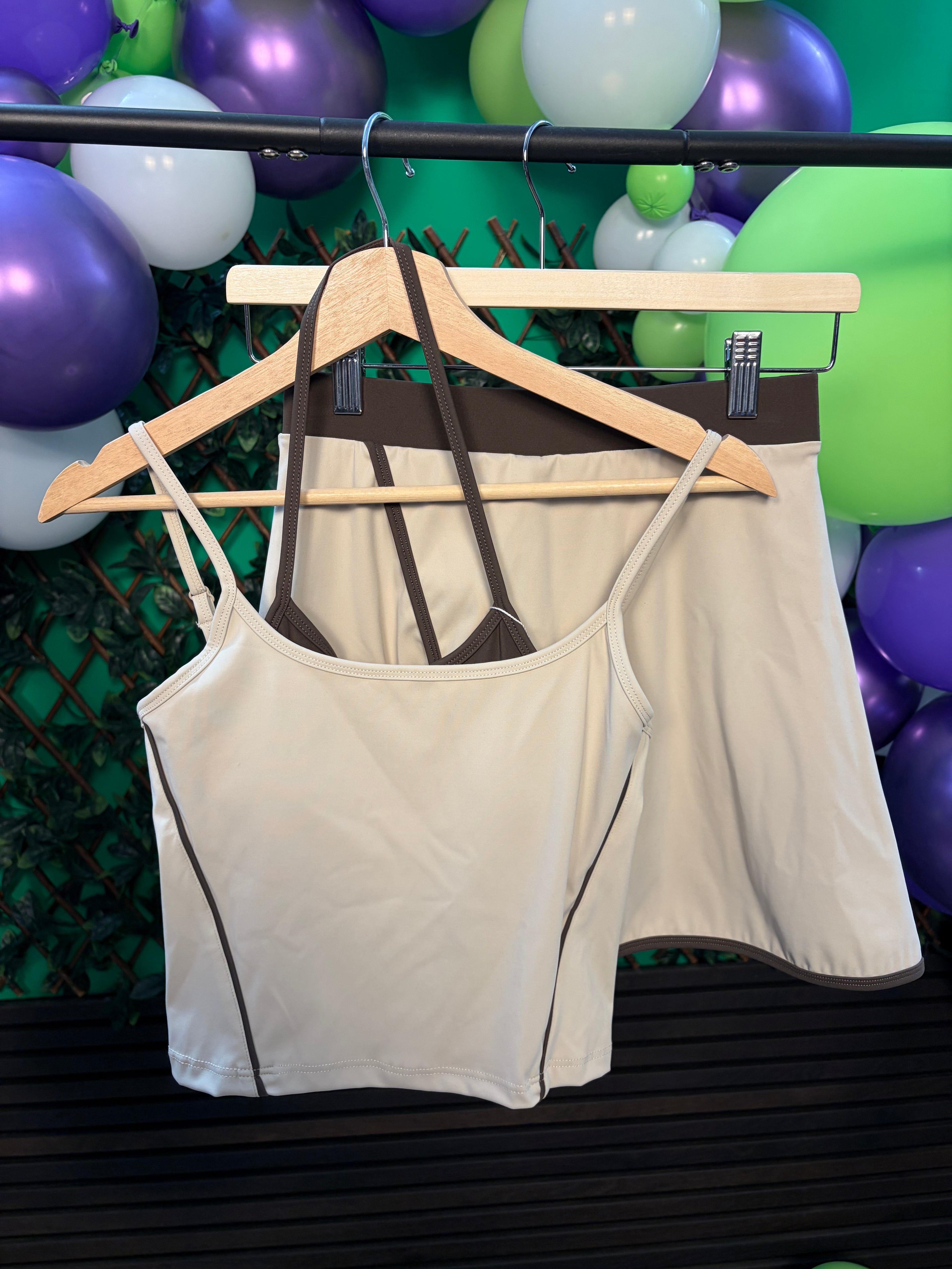 Pippa- Gym Top and Skort