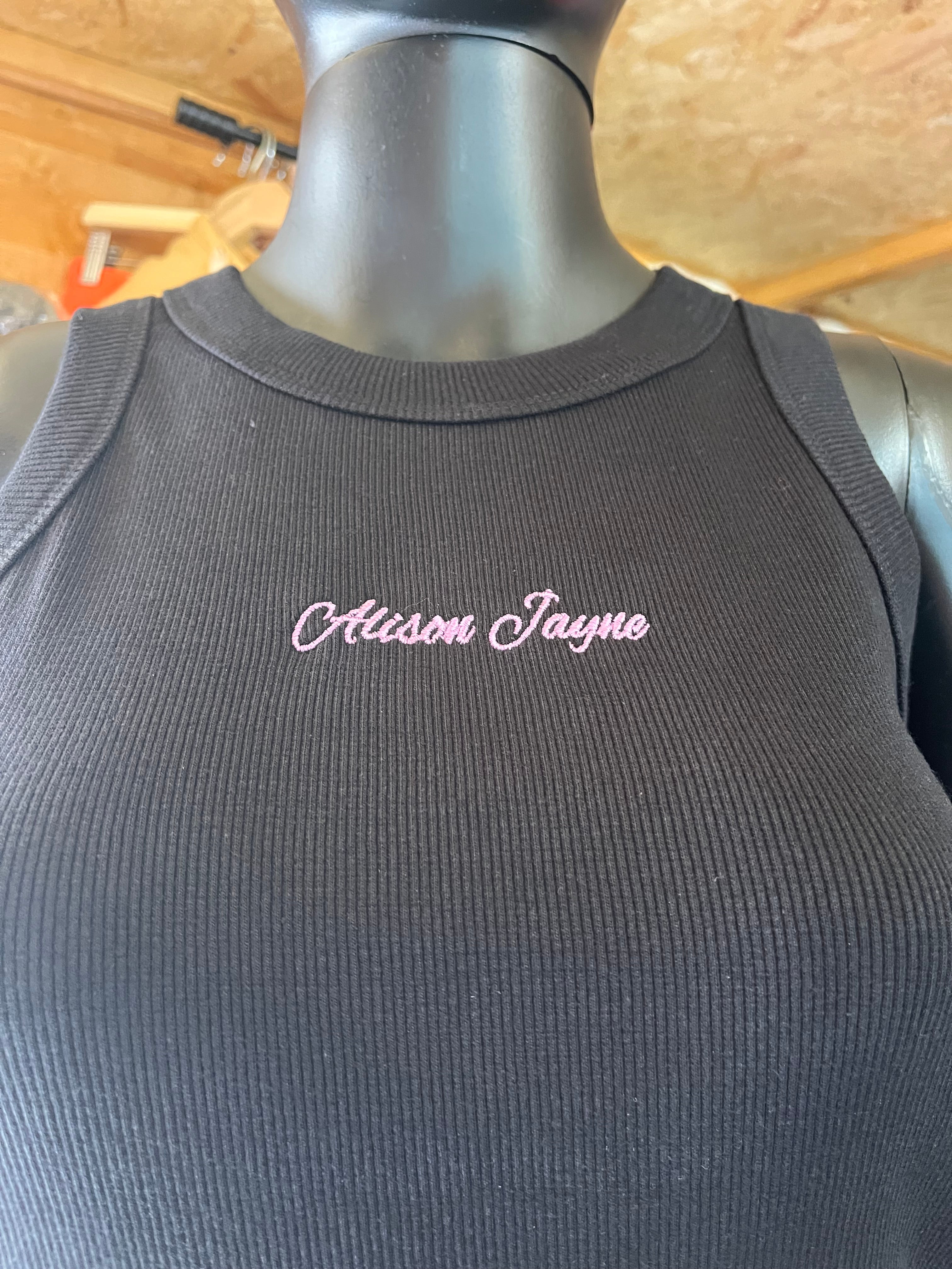 Alison Jayne 350GSM Vest Top.