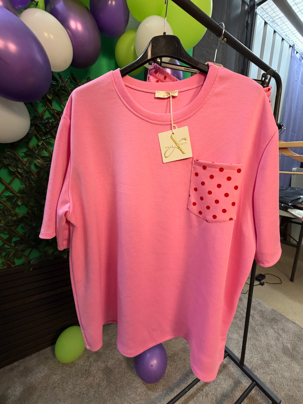 ROSIE- One Size 14-22 Polka Dot Co-Ord