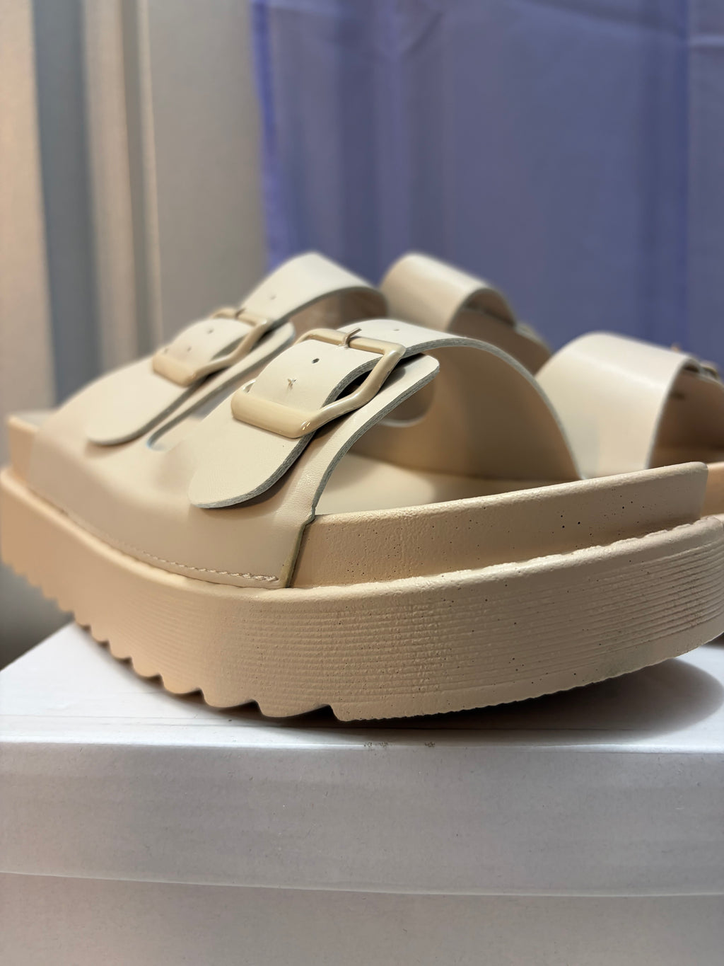 Evie- Double Strap Sandal.