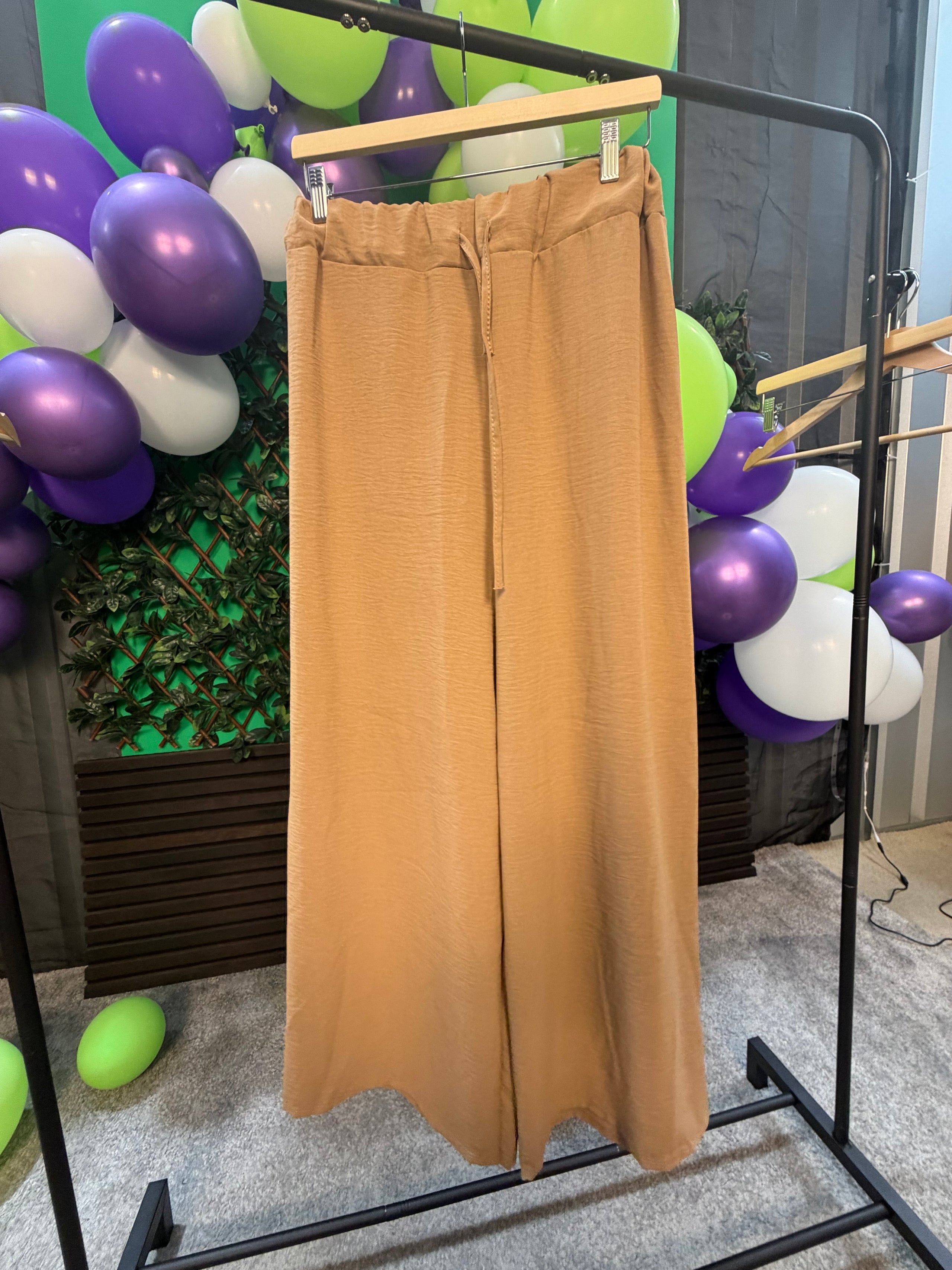 Linen Style Trousers