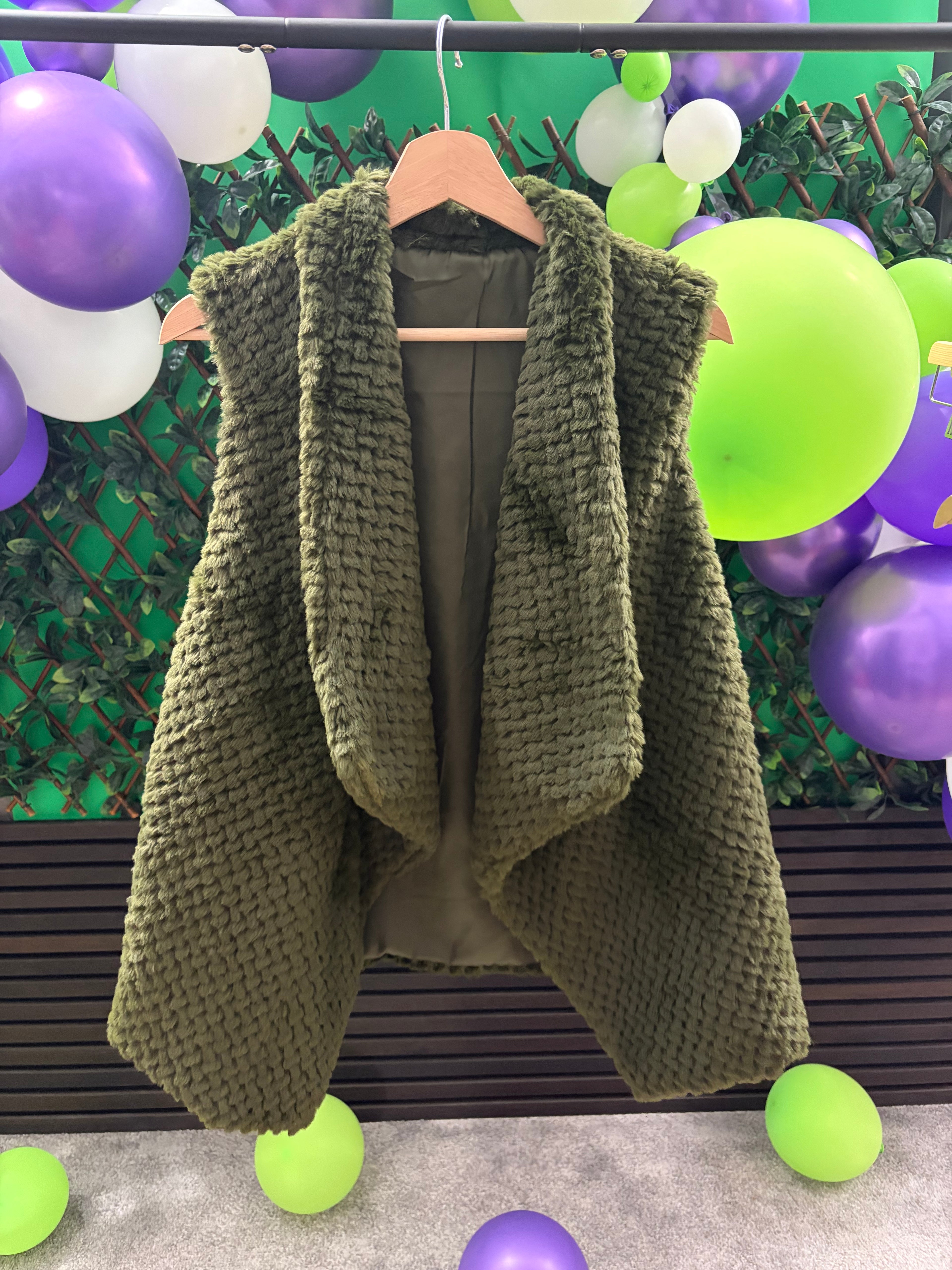 Faux Fur, Soft Gilet.