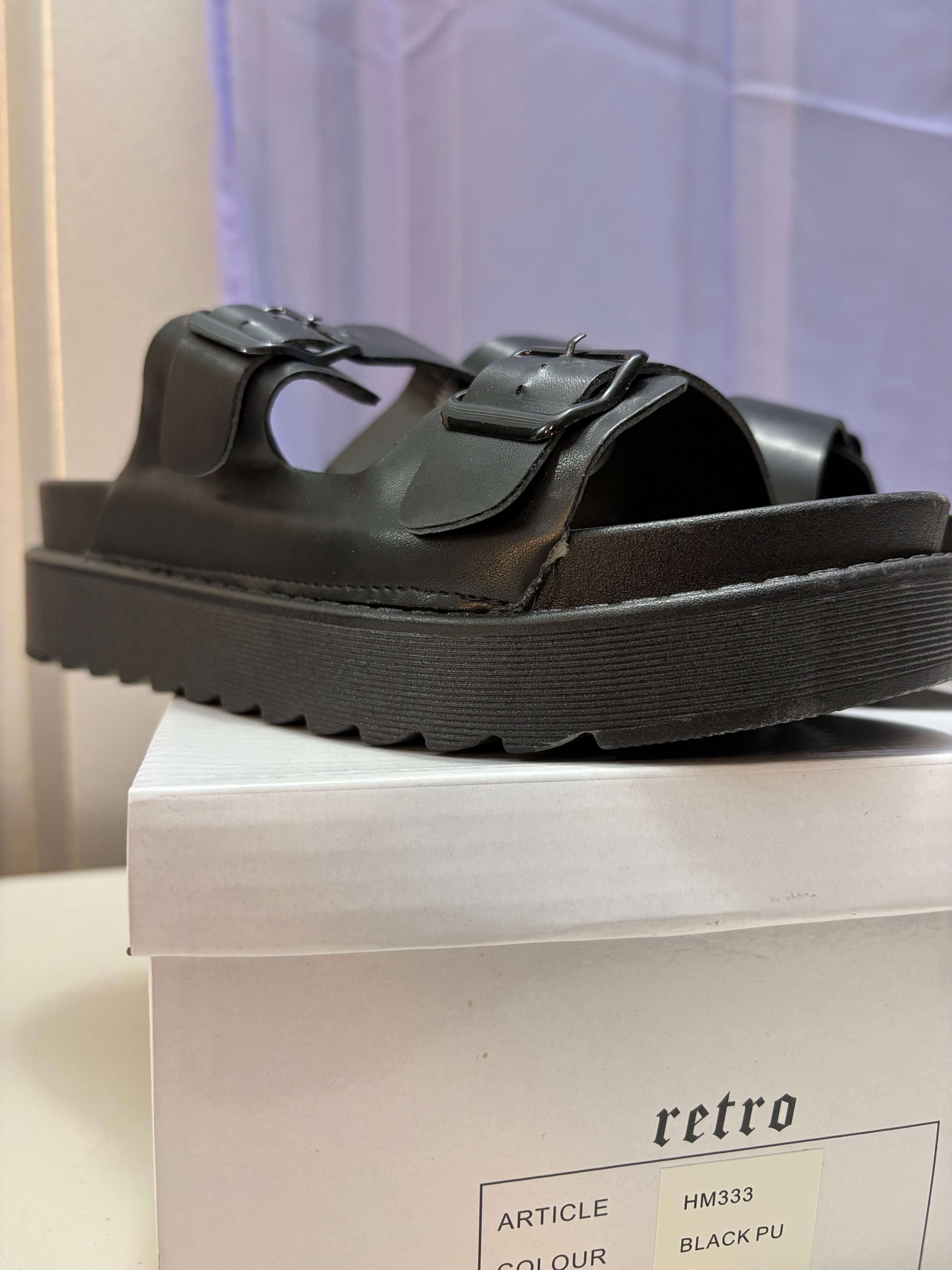 Evie- Double Strap Sandal.