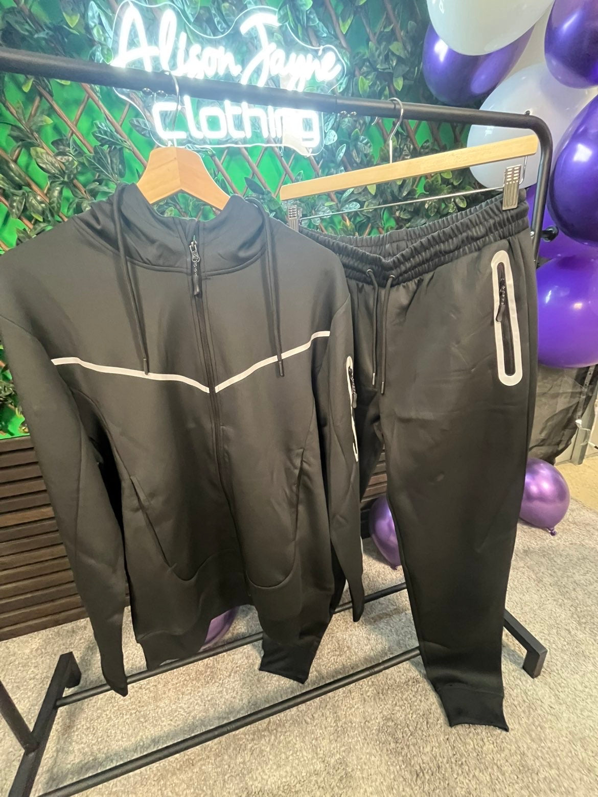AJ Man Soft Feel Tracksuit.