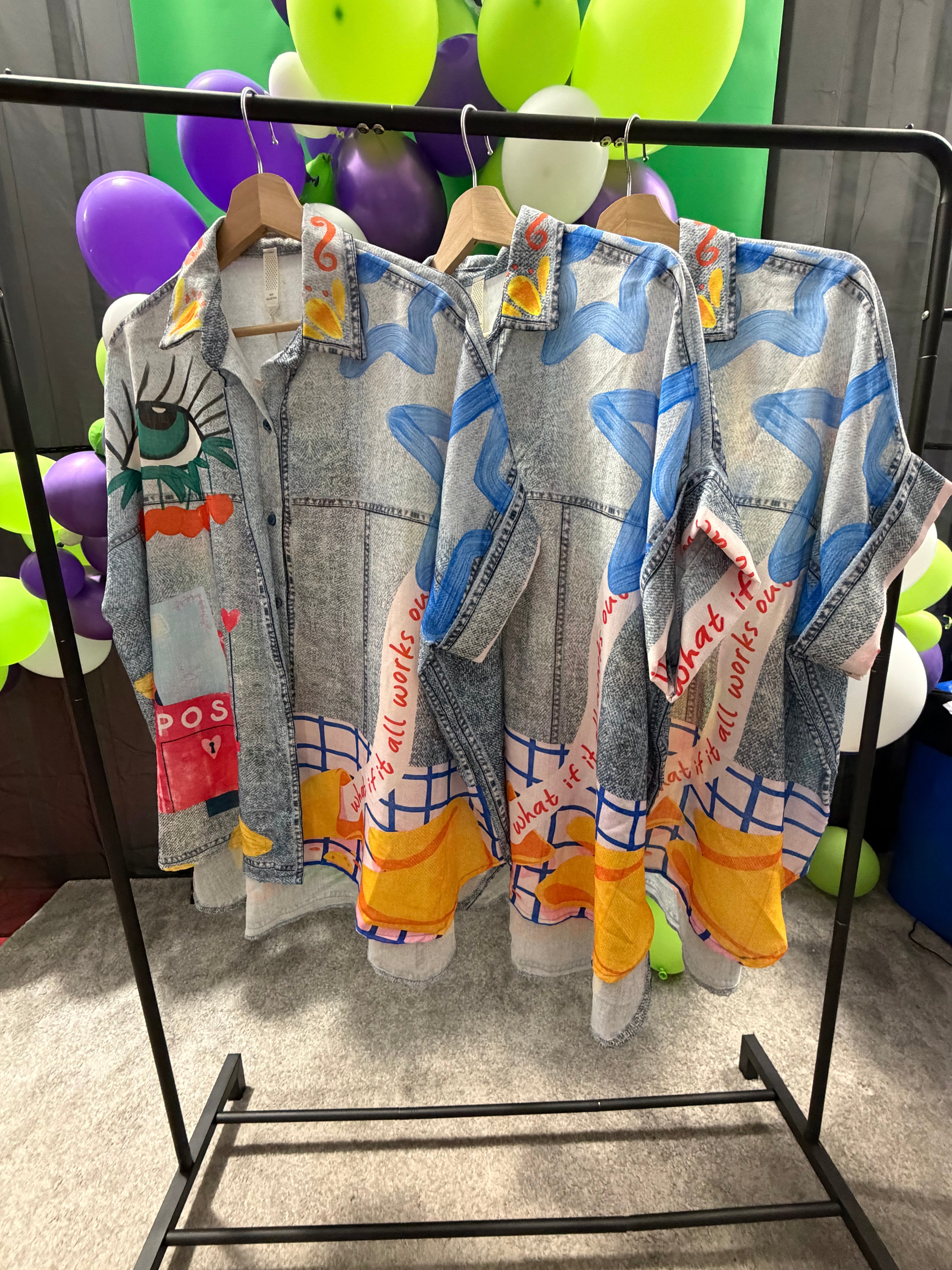 Plus Size- Graffiti, Graphic style Shirt