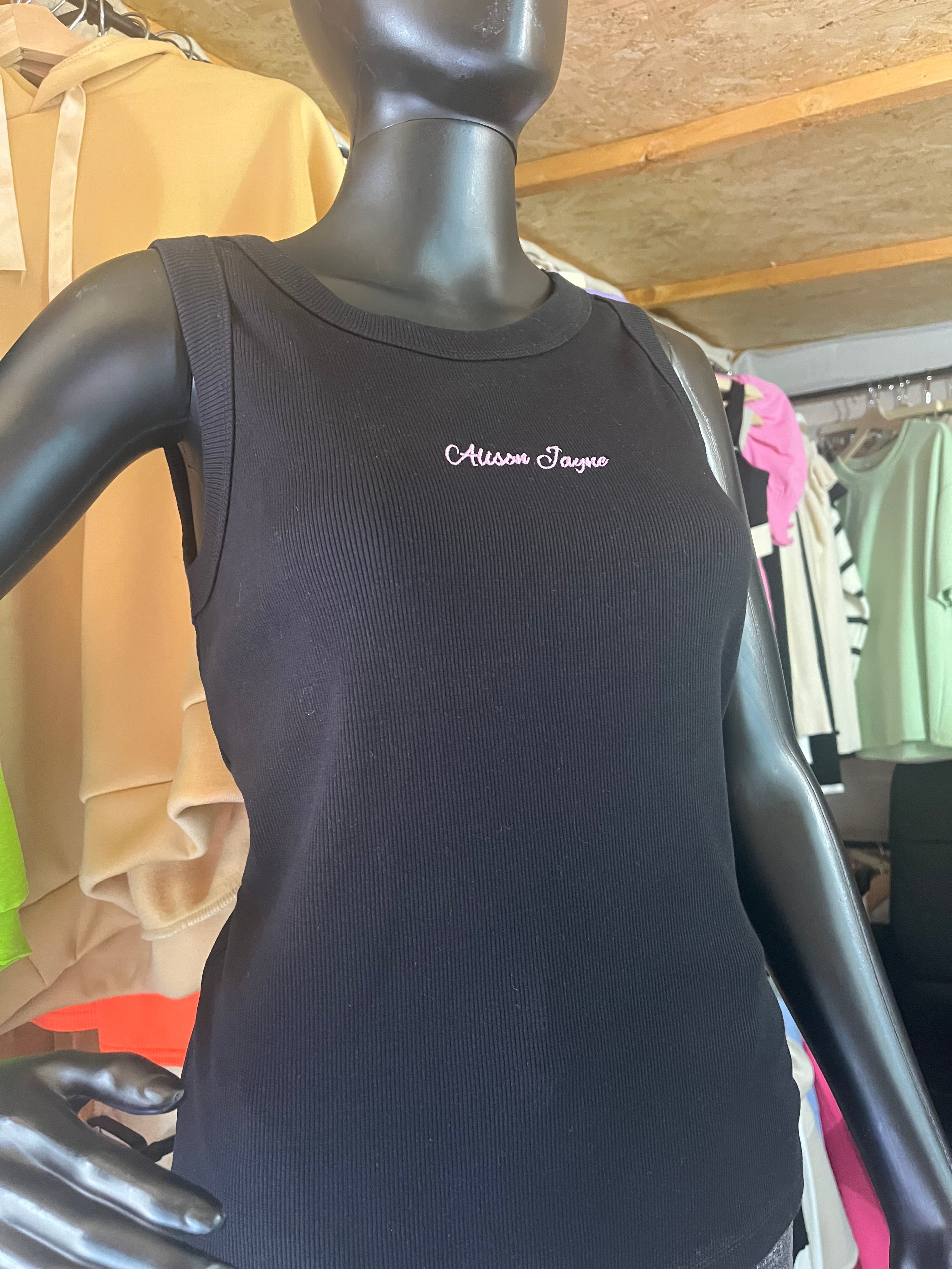 Alison Jayne 350GSM Vest Top.