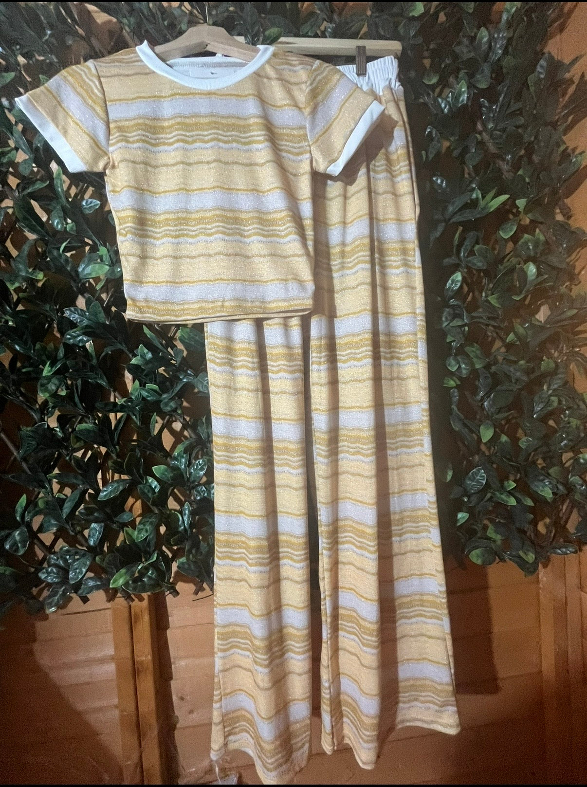 Soft, Stretchy, Striped Set