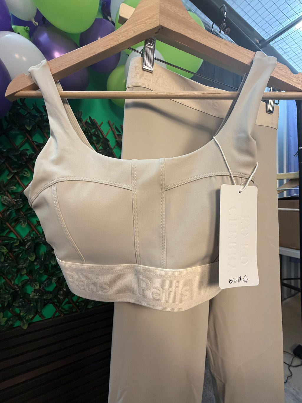 Gym Set with Paris Detail