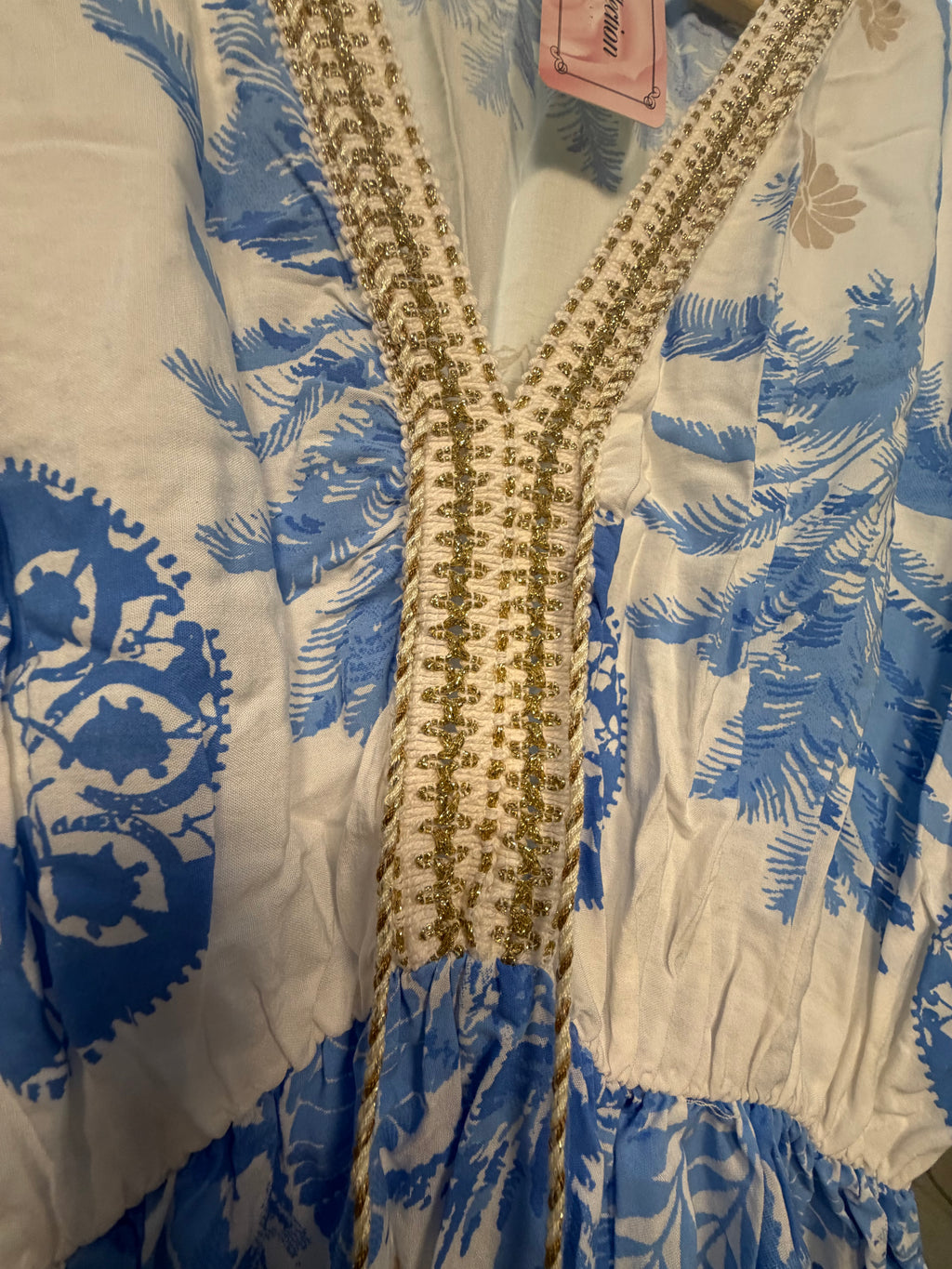 Plus Size Boho Style Midi Dress