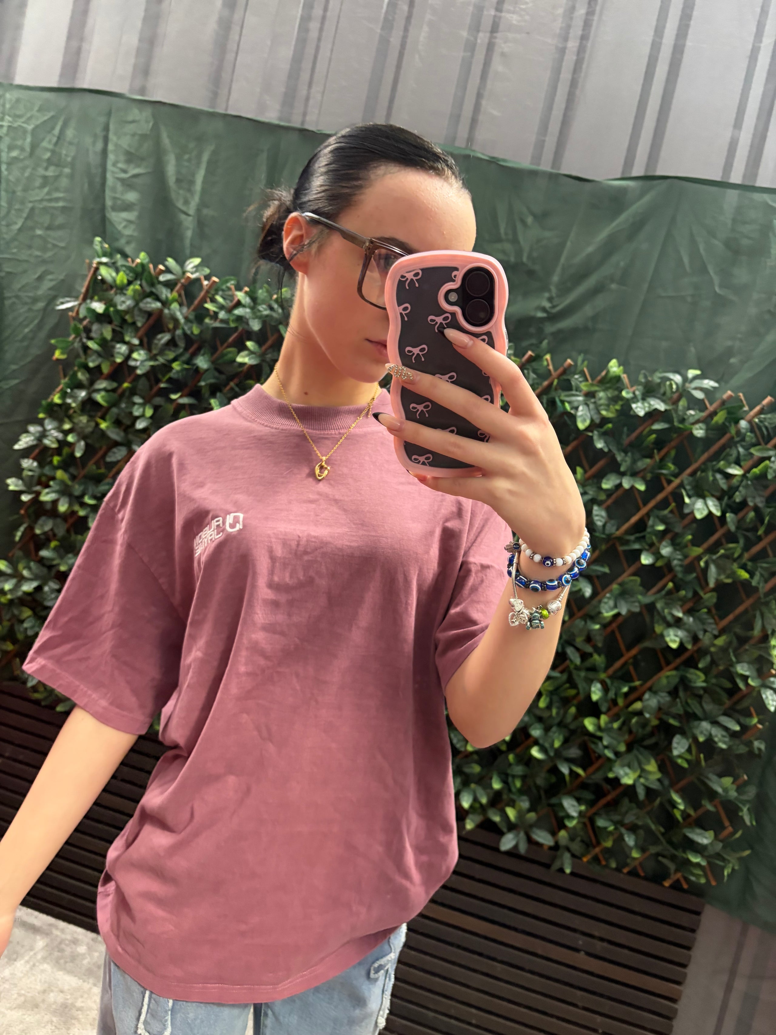 AJ Oversized, Unisex, Washed T-Shirt.