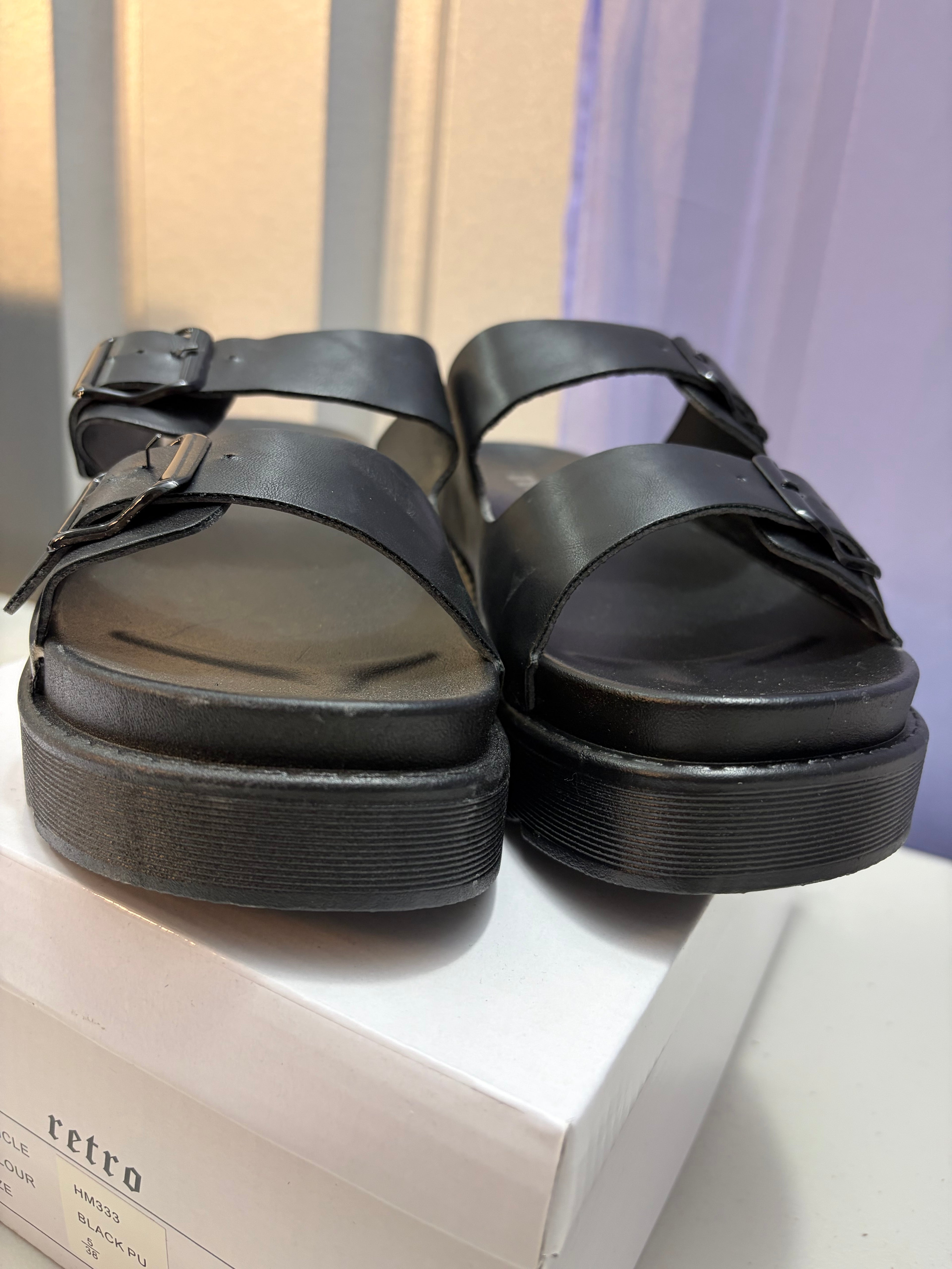 Evie- Double Strap Sandal.