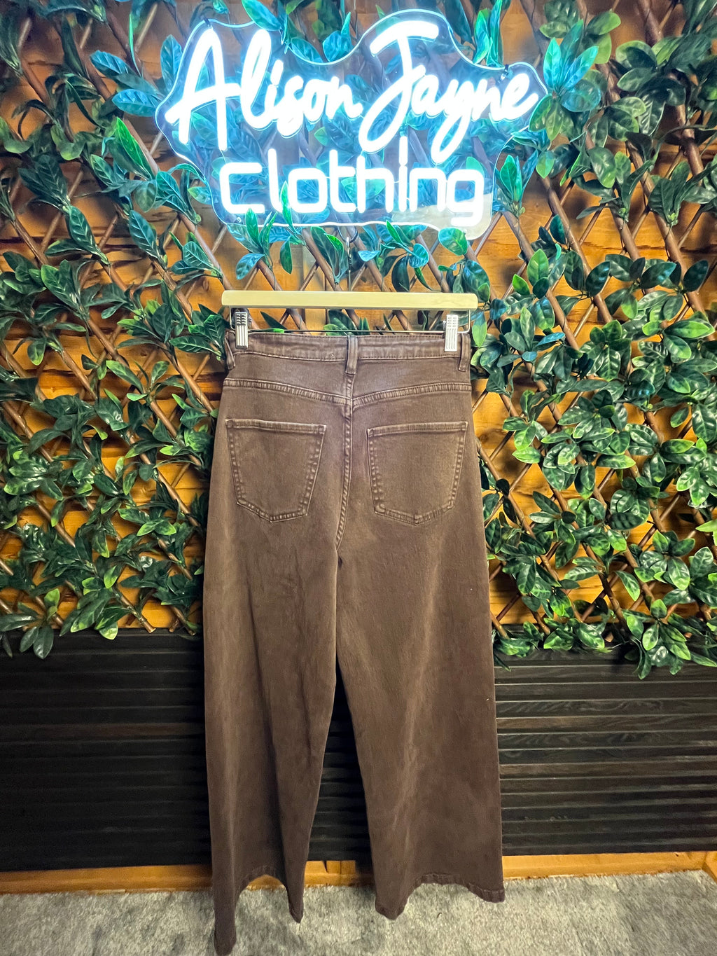 Cross Waistband Jeans- 31 inch inside leg.