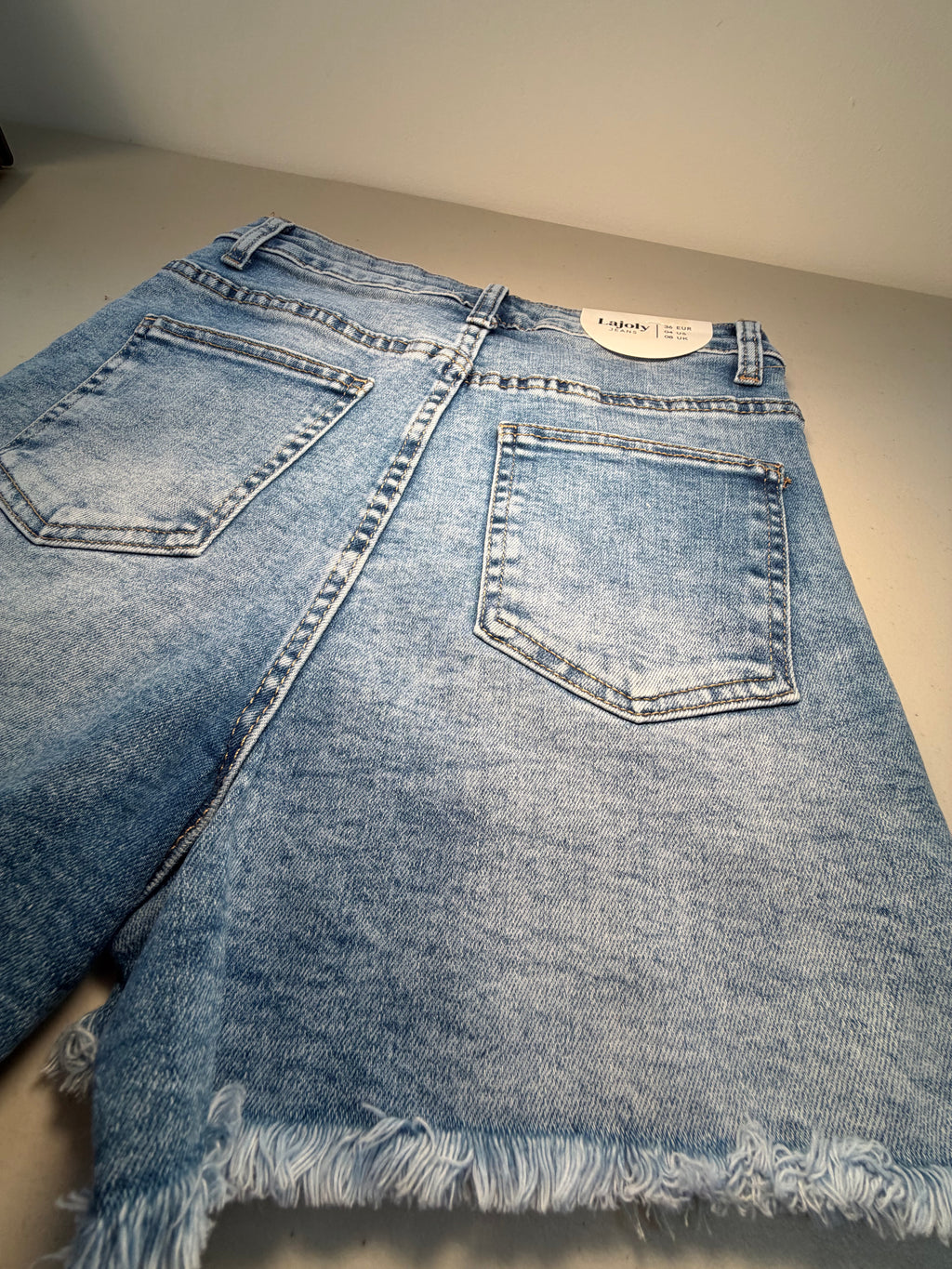 Diamond & Pearl Denim Shorts