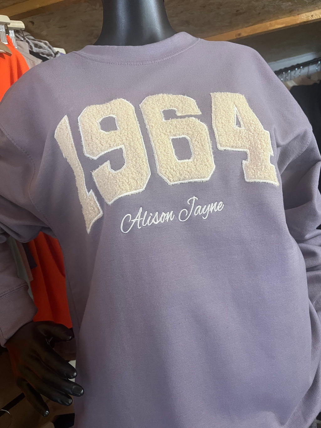 Alison Jayne: Class of 64' "1964" Sweatshirt.