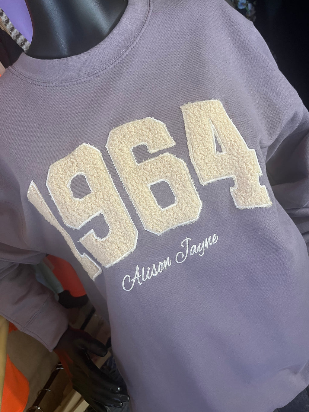 Alison Jayne: Class of 64' "1964" Sweatshirt.